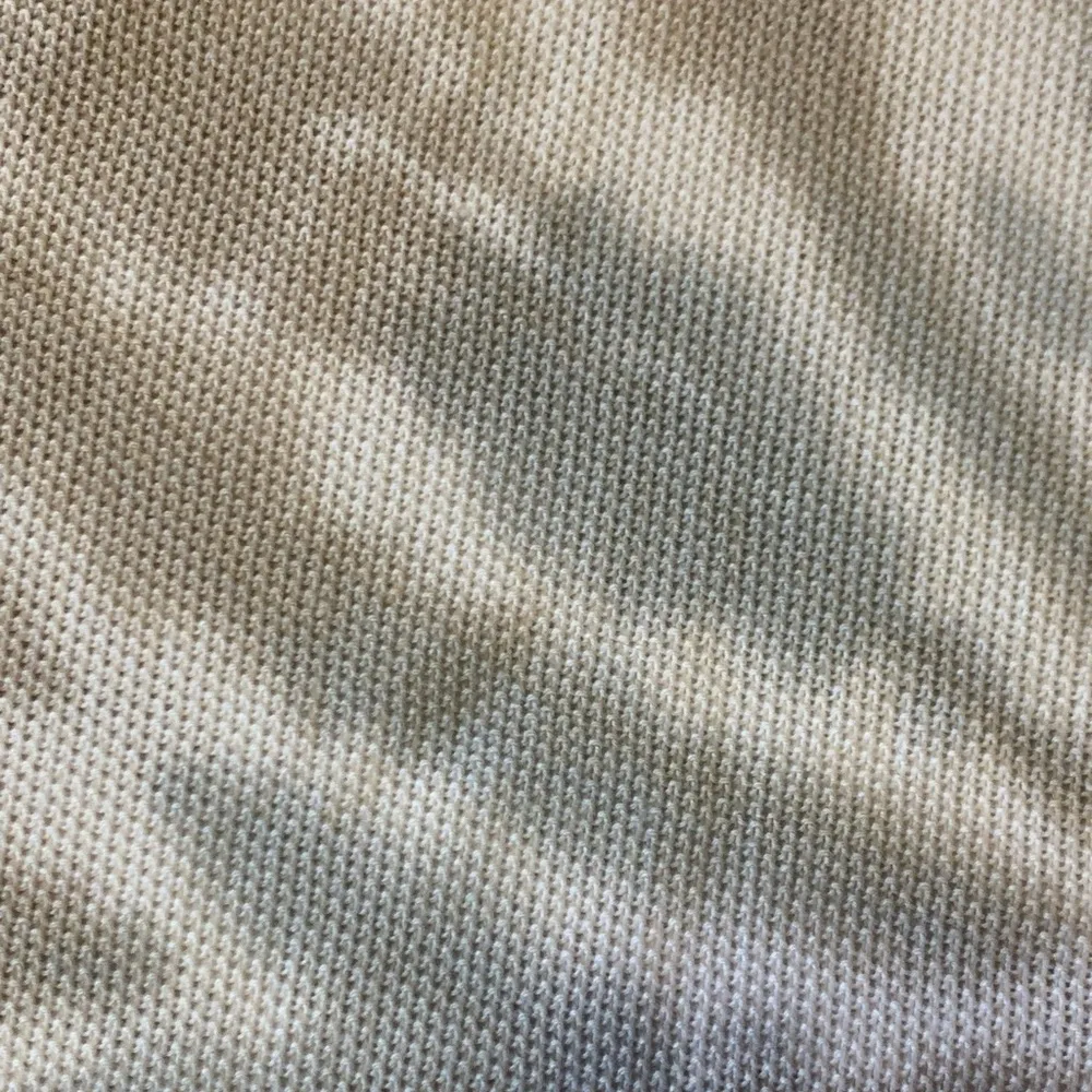 Angela top Medium Beige Brown Blue waffle knit, tie - Image 7