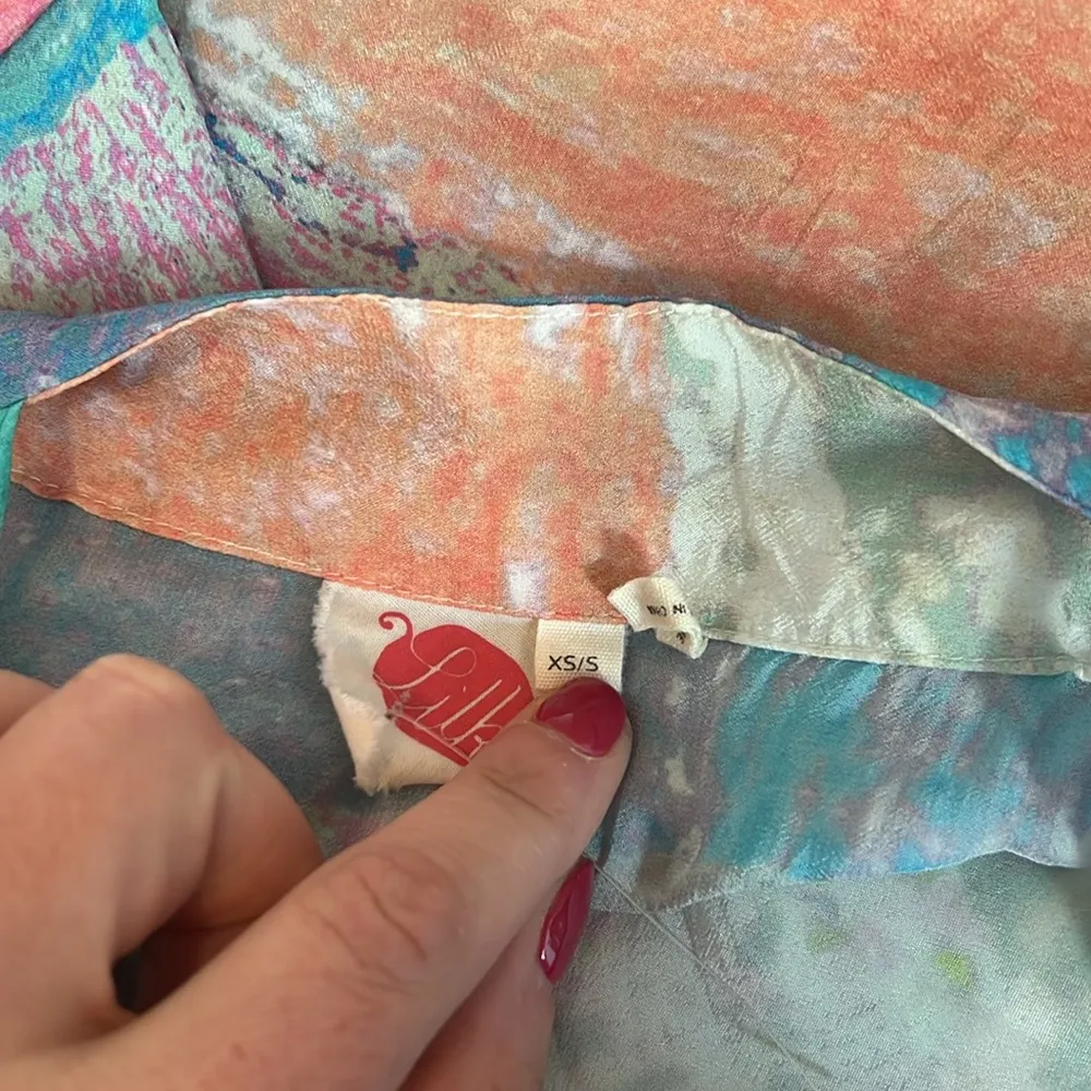 ANTHROPOLOGY LILKA patchwork multicolor paisley midi dress | XS S - Image 8