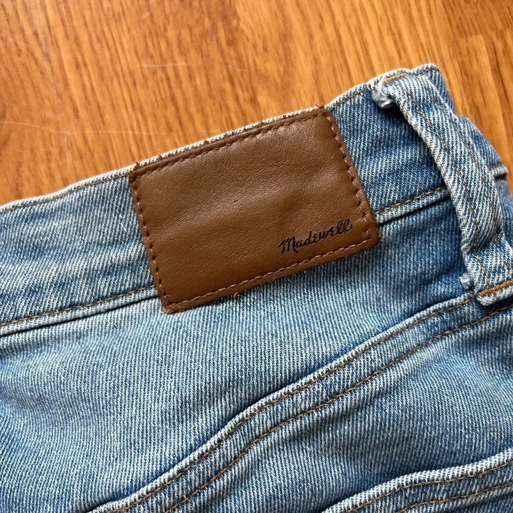 Madewell 10" High-Rise Skinny Crop Jeans in Horne Wash Size 27 - Image 10