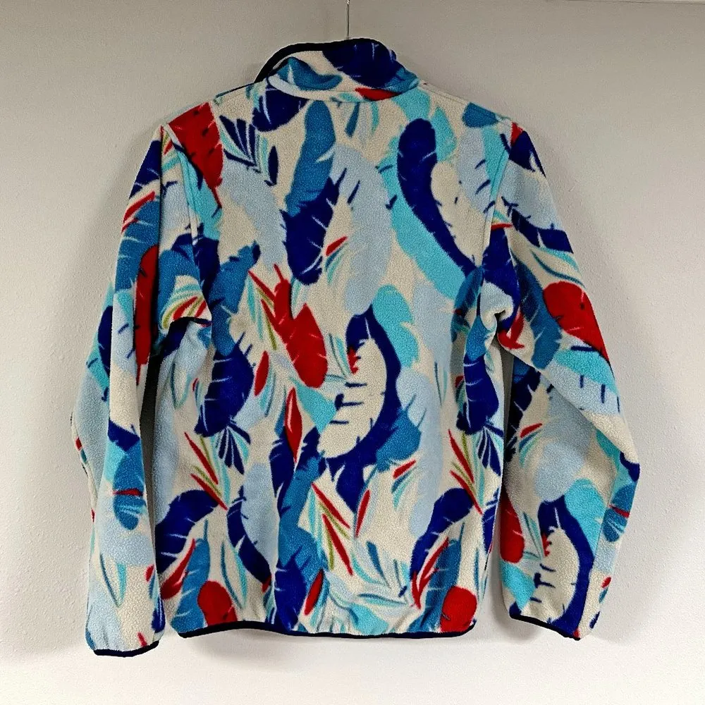 Patagonia Synchilla Snap-T Polyester Feather Dance Fleece Pullover - Image 6