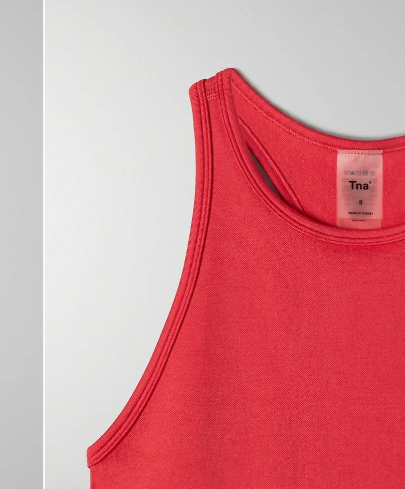 TNA Red Kaplan Dress - Image 4