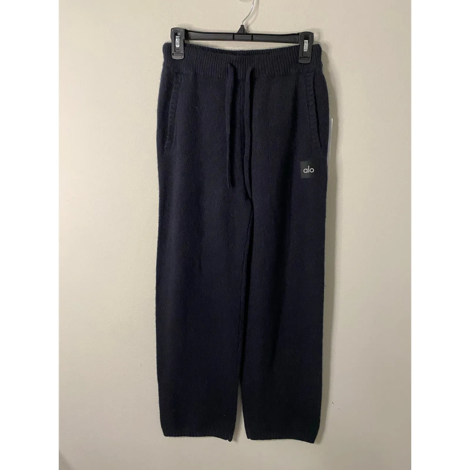 New Alo Women's Wool Cashmere New Class Sweatpants Size XXS - Image 2