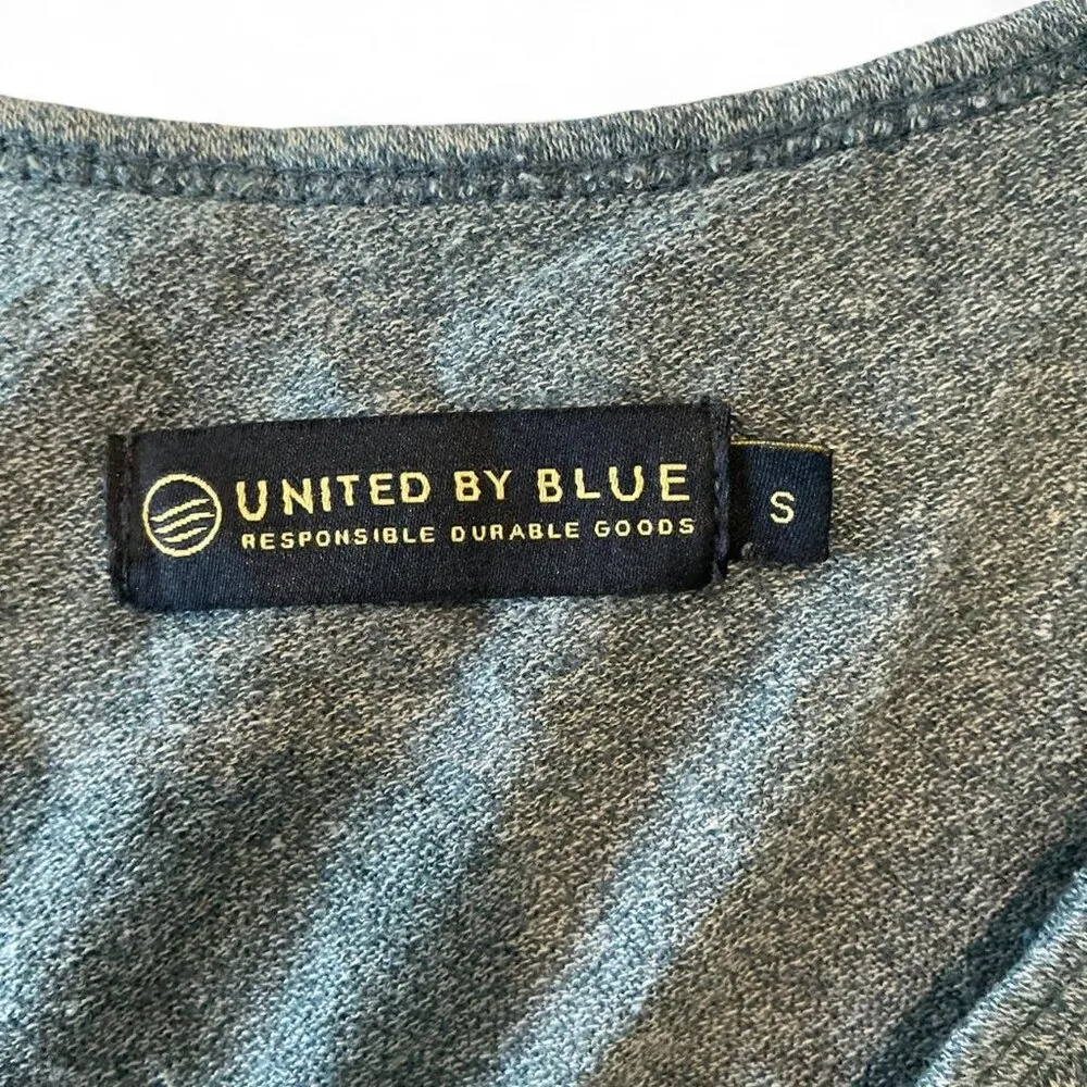 United By Blue Blue Tank Top Size Small - Image 3