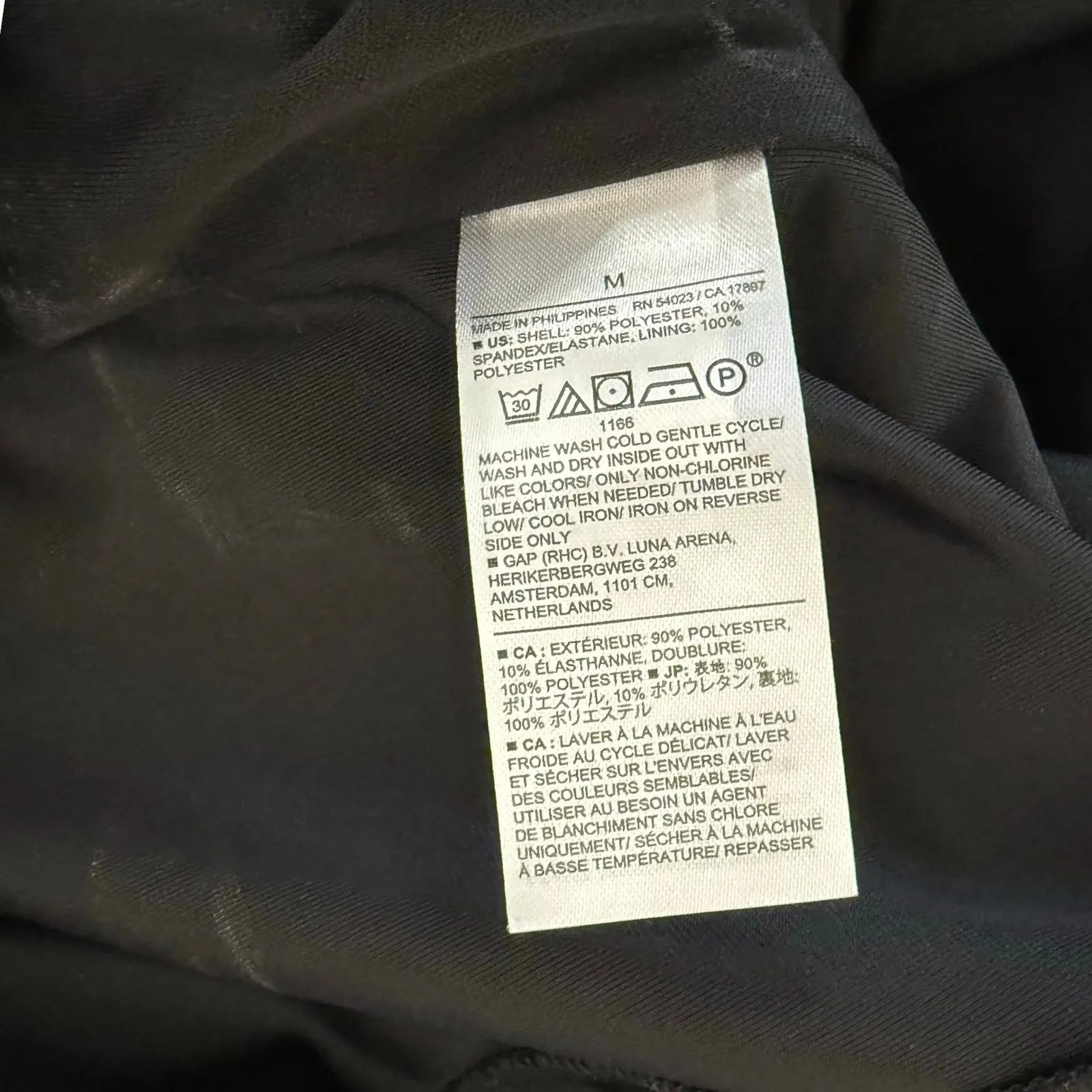 Banana Republic Black Velvet Spaghetti Strap Tank Top Camisole size M NEW Tags - Image 9