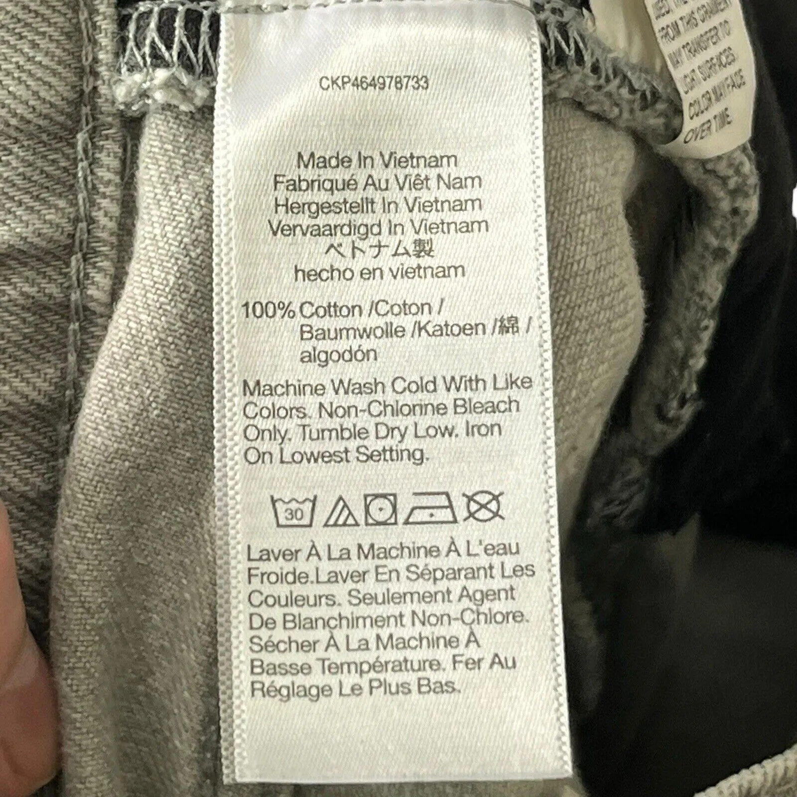 Madewell The Perfect Vintage Straight Jeans In Vervain Wash Women’s Size 24 - Image 9