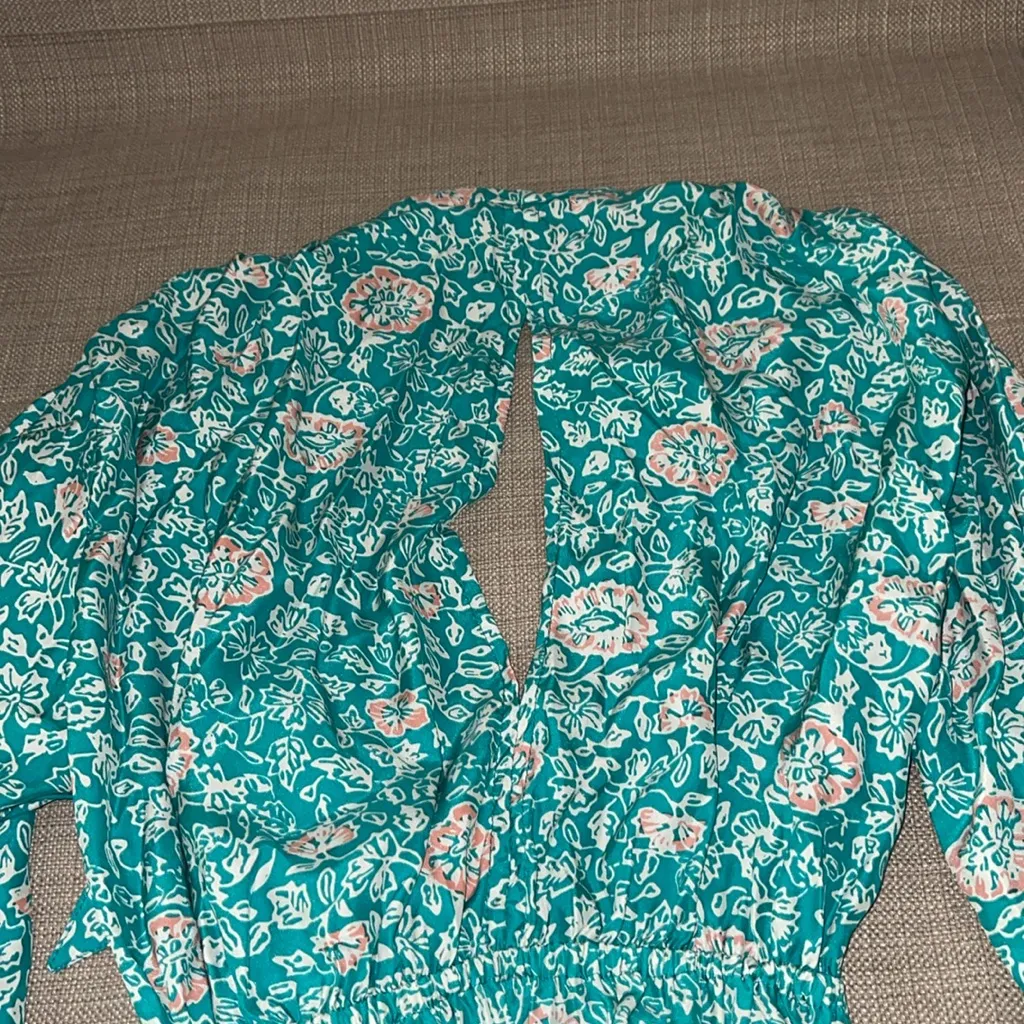 Natalie Martin mini sash dress amalfi‎ sea small - Image 8