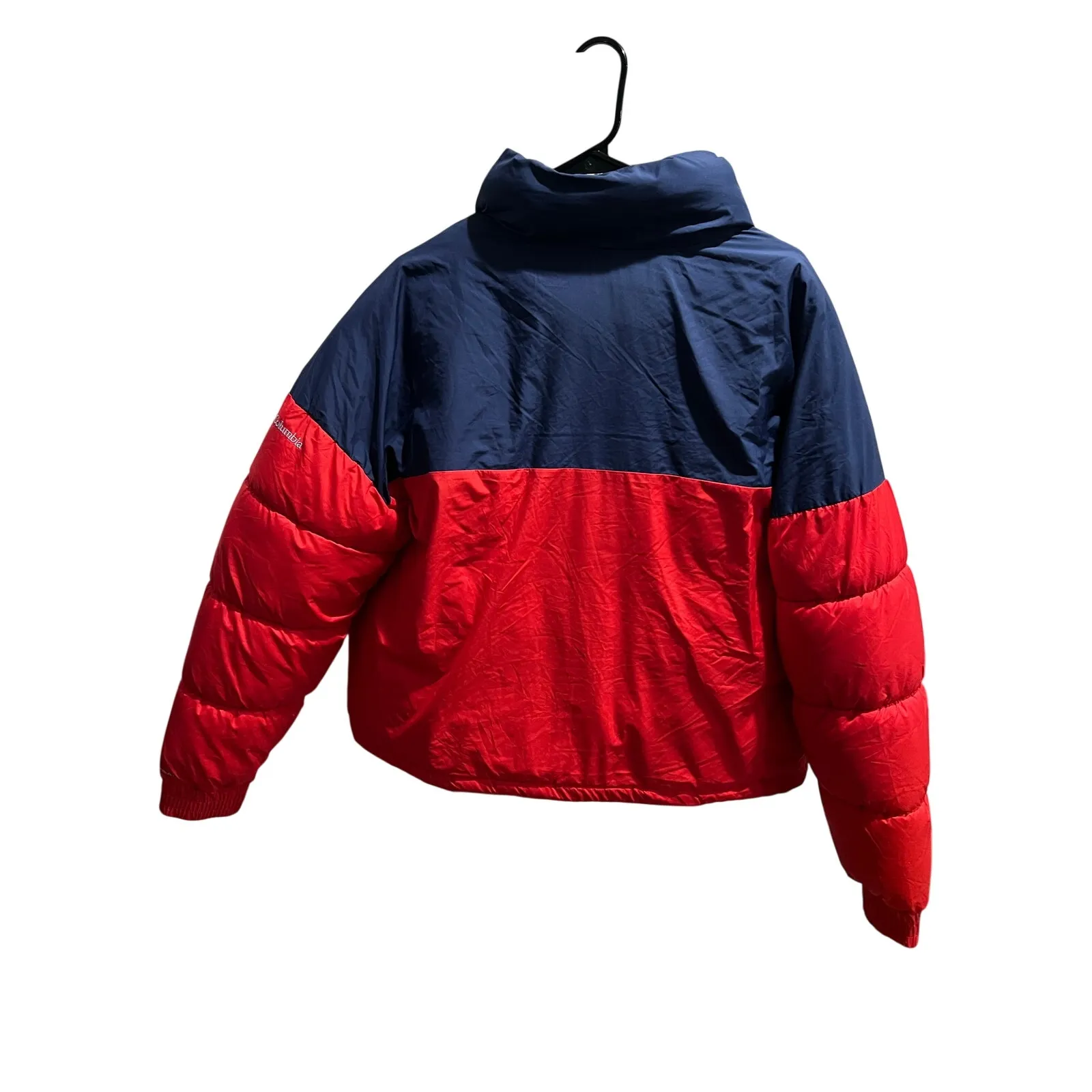 Columbia Pike Lake Cropped Jacket Women’s XL Omni-Heat Red White Blue NWT - Image 2