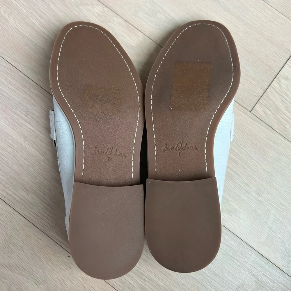 NEW Sam Edelman Birch Loafers in Ice White - Image 4