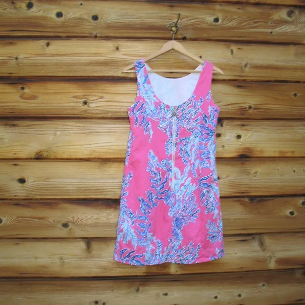 Lilly Pulitzer Cathy Samba Coral Shift Dress 4 - Image 5