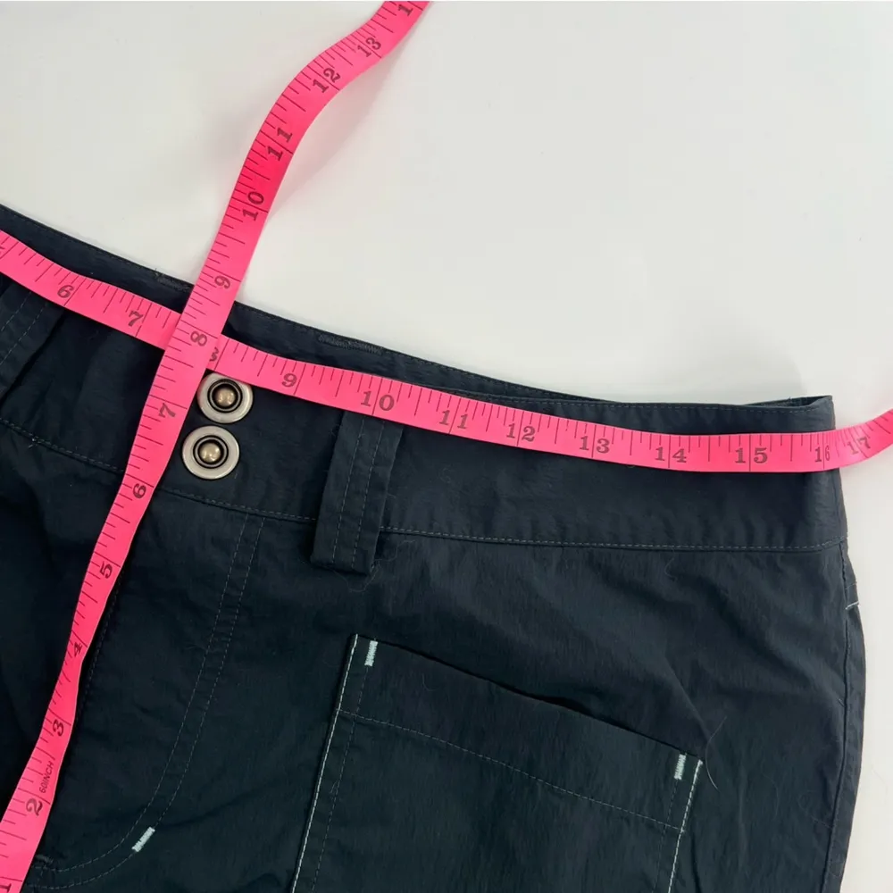 Arc'teryx Vintage Cargo Nylon Low Rise Straight Leg Outdoor Pants s 10 Gray - Image 5