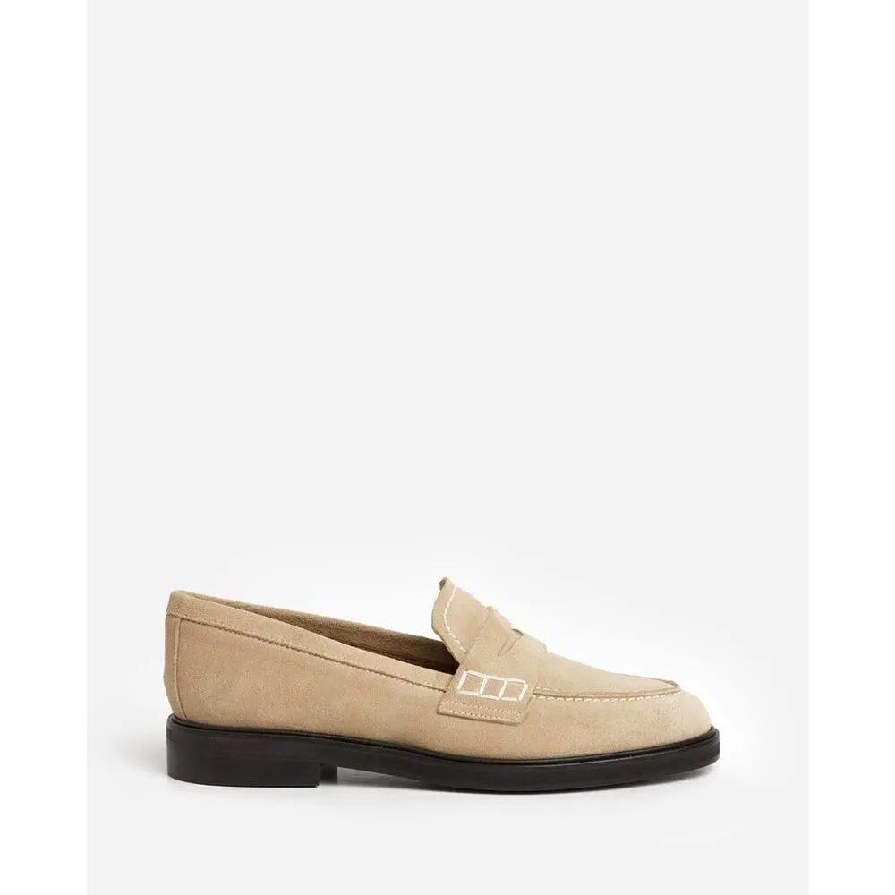 FLATTERED Sara Suede Beige Shoes MSRP $275 US Size 8.5, Euro size 39 - Image 3