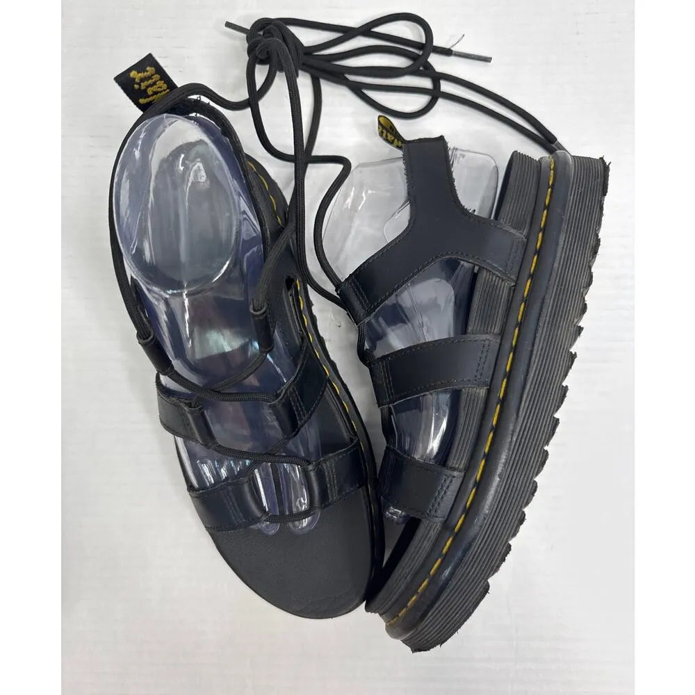 Dr. Martens Nartilla Platform Sandal Gladiator black size lady 9 - Image 2