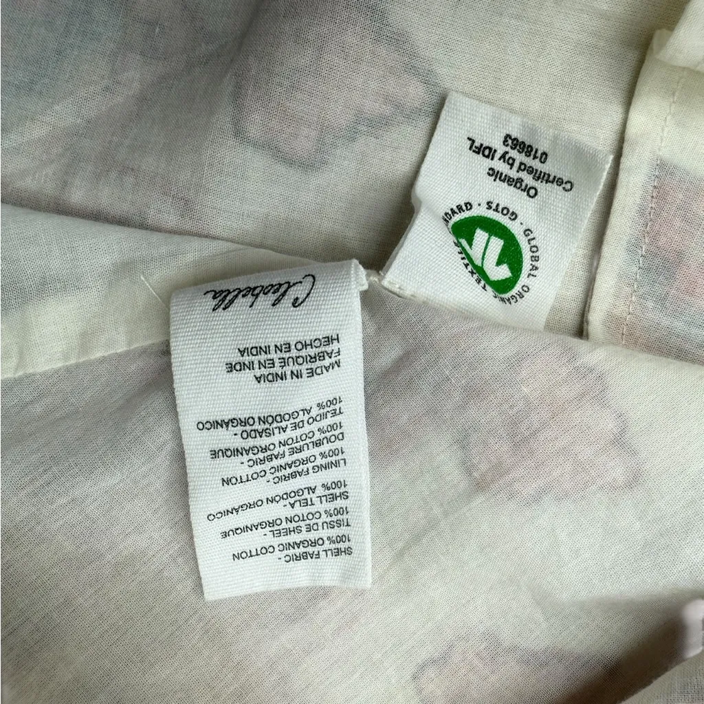 Cleobella NWT 100% Organic Cotton Paisley Print Dress Size L - Image 8