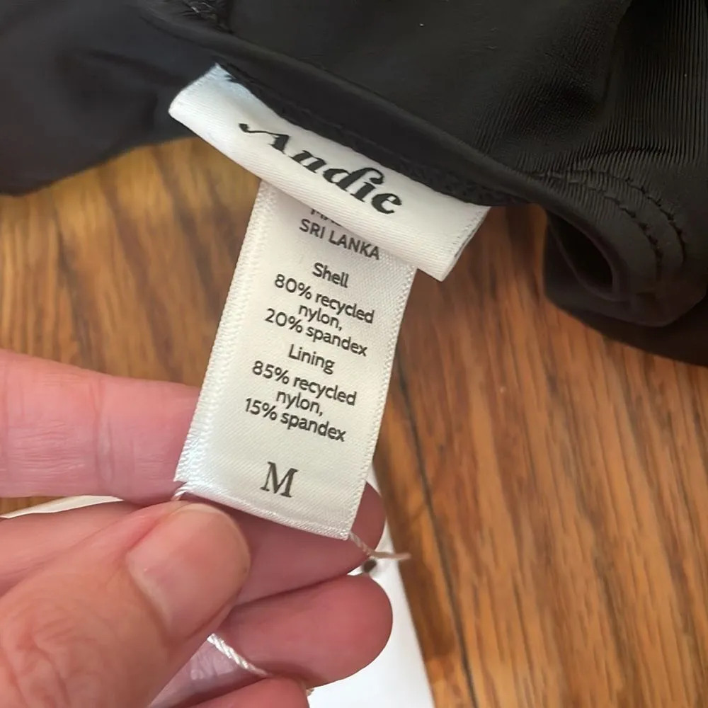 Tulum The Cheeky Tulum One‎ Piece Swimsuit Black size M NWT - Image 6