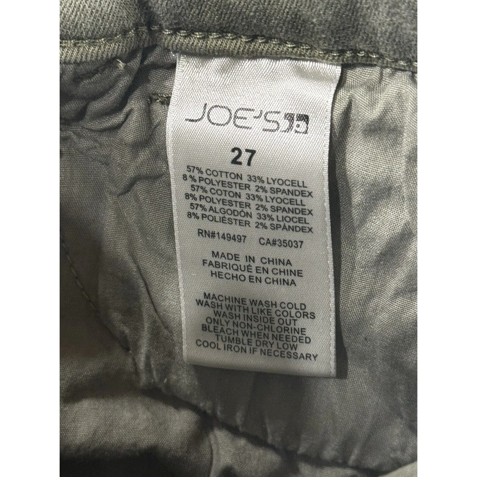 Joes Jeans Women 27‎ Mid Rise Skinny Denim Pants Boho Classic - Image 8