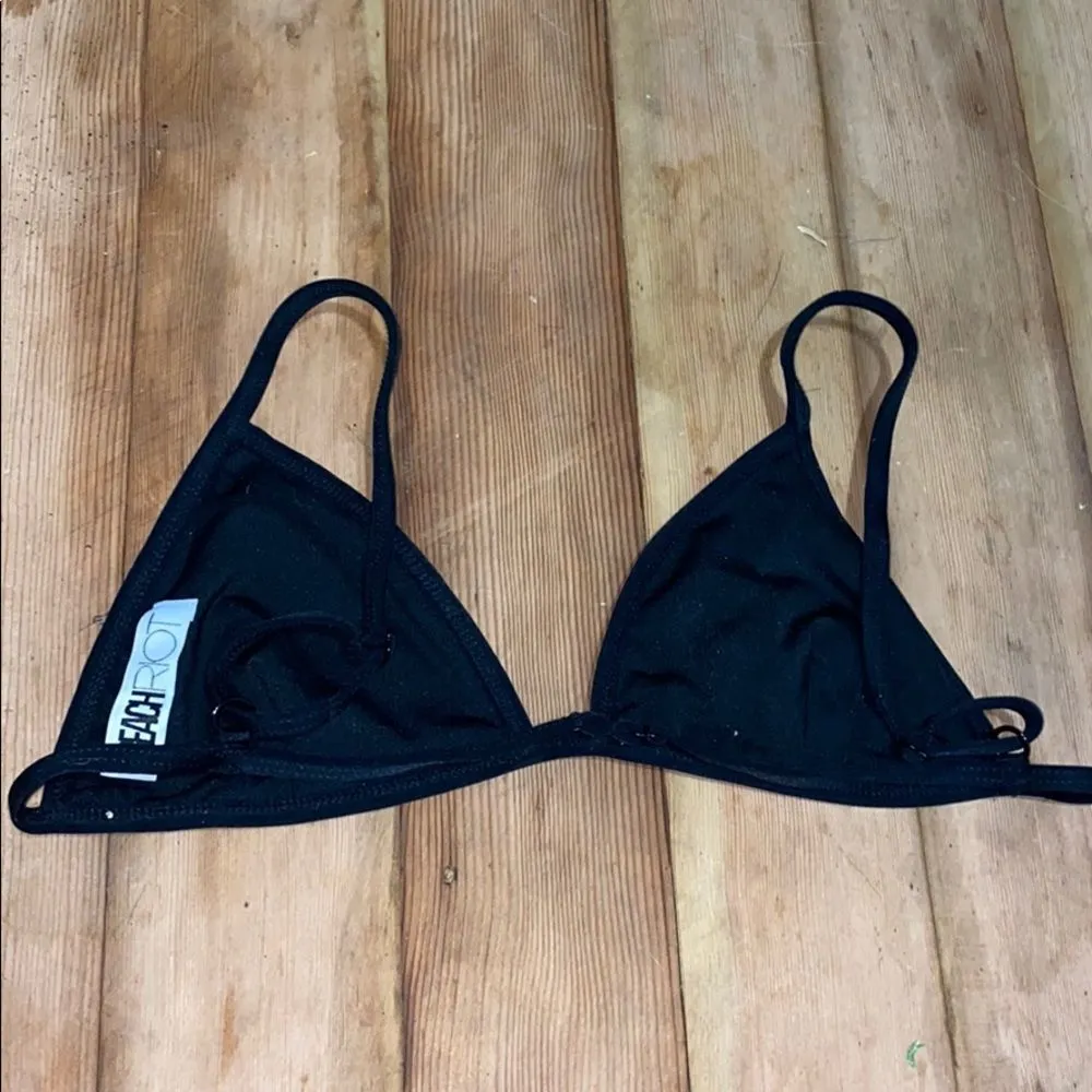 Beach Riot‎ Mesh Over Pink Bikini Top - Image 7