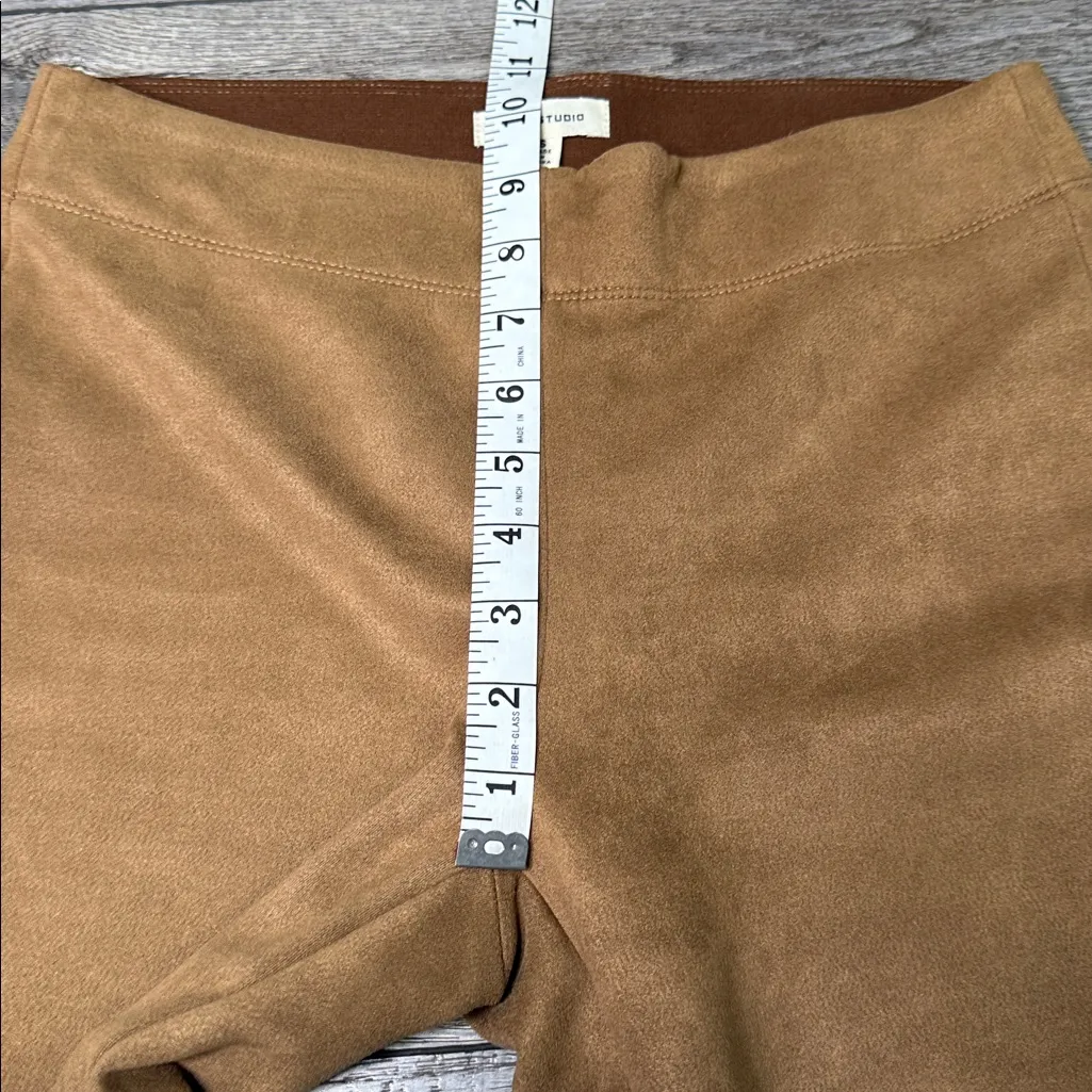 Max Studio Caramel Faux Suede - Image 8