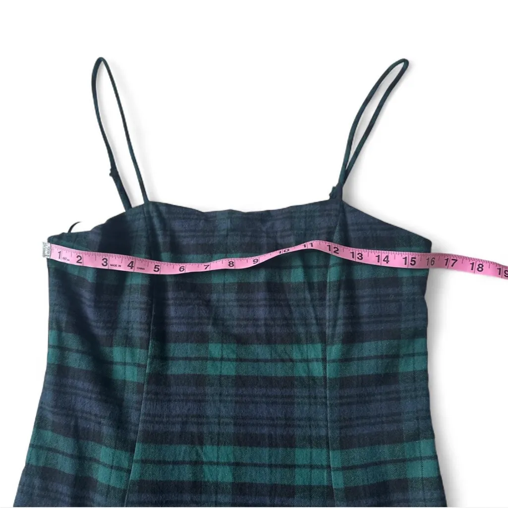 Altar'd State plaid mini dress with bow detail - Image 6