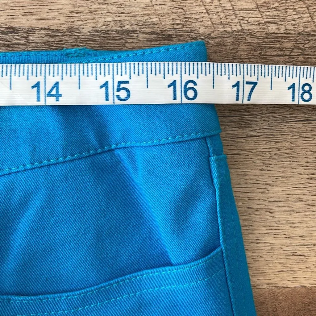 Peace Of‎ Cloth Womens Panticular Stretchy Trouser Pants Blue Size 10 - Image 6