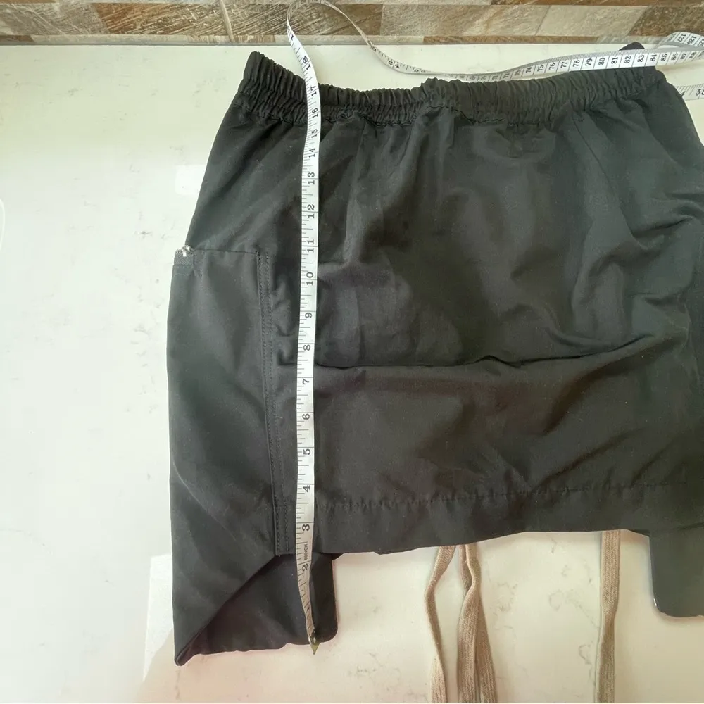 Two TWIN STYLE LACED TIED ROPE MINI SKIRT Grunge Goth Whimsigoth style Sz XL Black - Image 10