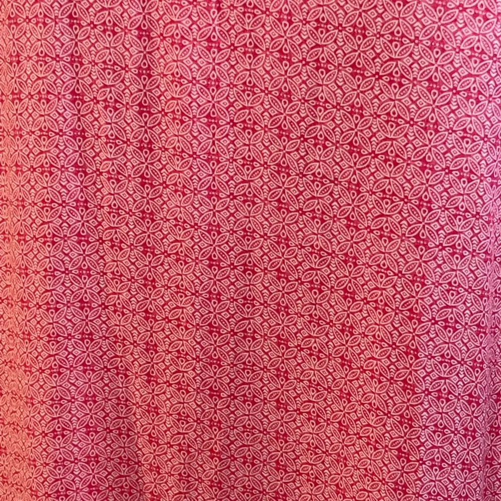 Wrangler  Snap Front Short Sleeve Shirt Pink Pattern-XL - Image 4