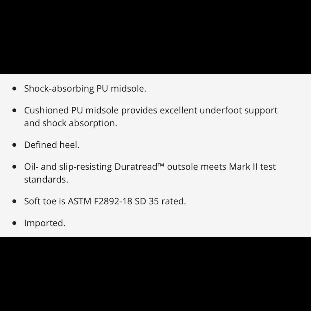 Ariat  Black Leather Professional Slip On Work Clog Shoes composite toe safety 6 - Image 13