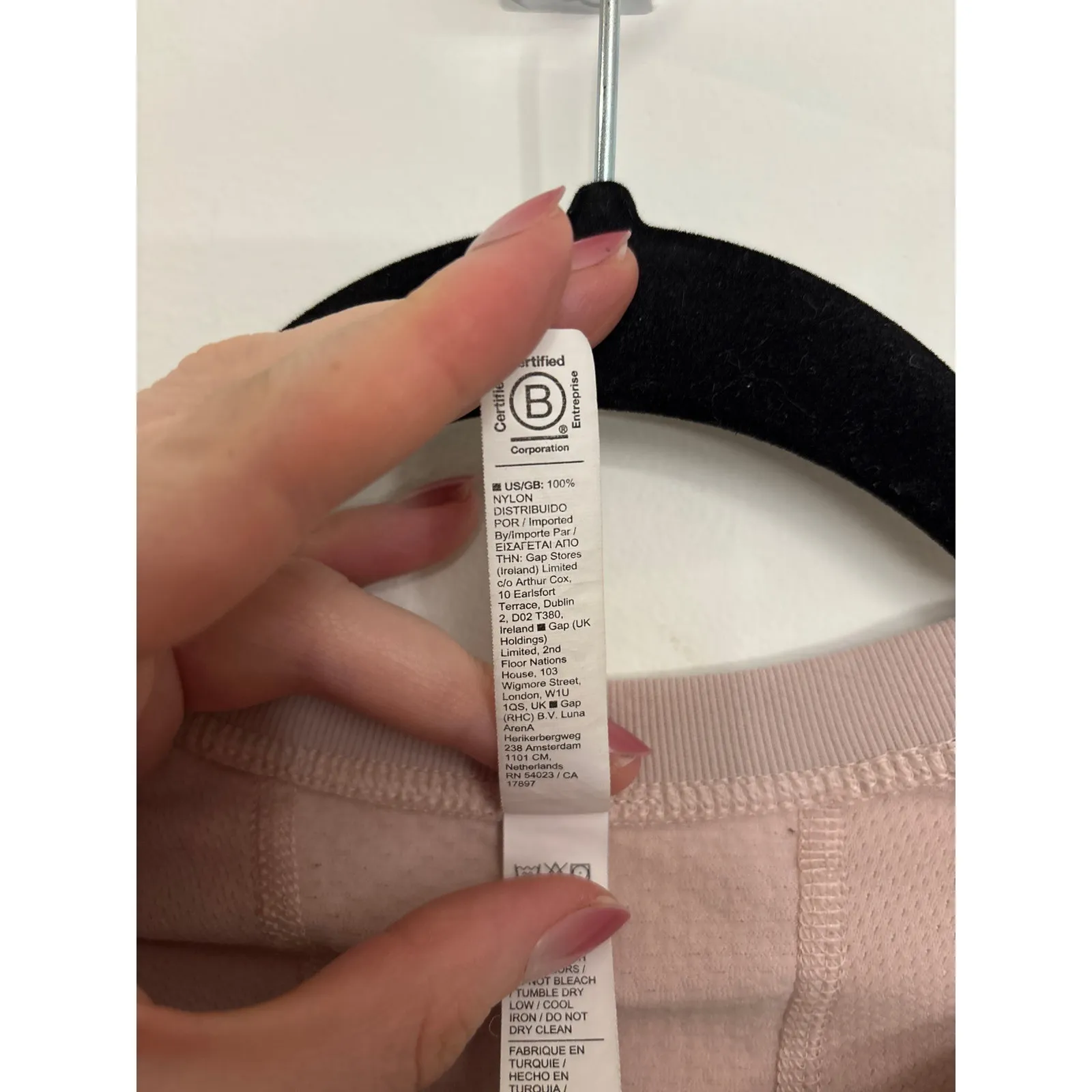 Athleta Top Womens Small Momentum Seamless Long Sleeve Thumbholes Pink Shirt - Image 4