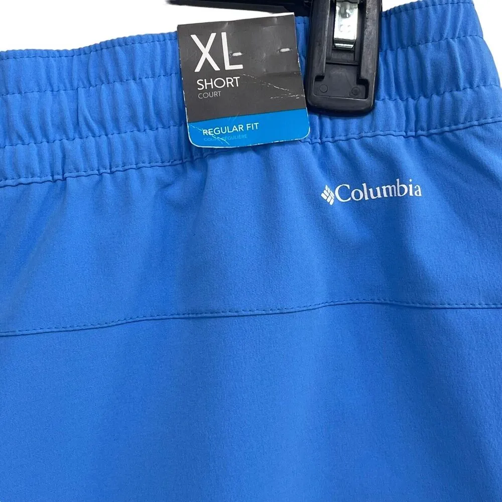 Columbia Womens X-Large Shorts UPF 50 Omni-Shade Omni-Shield Pocket Stretch Blue - Image 3