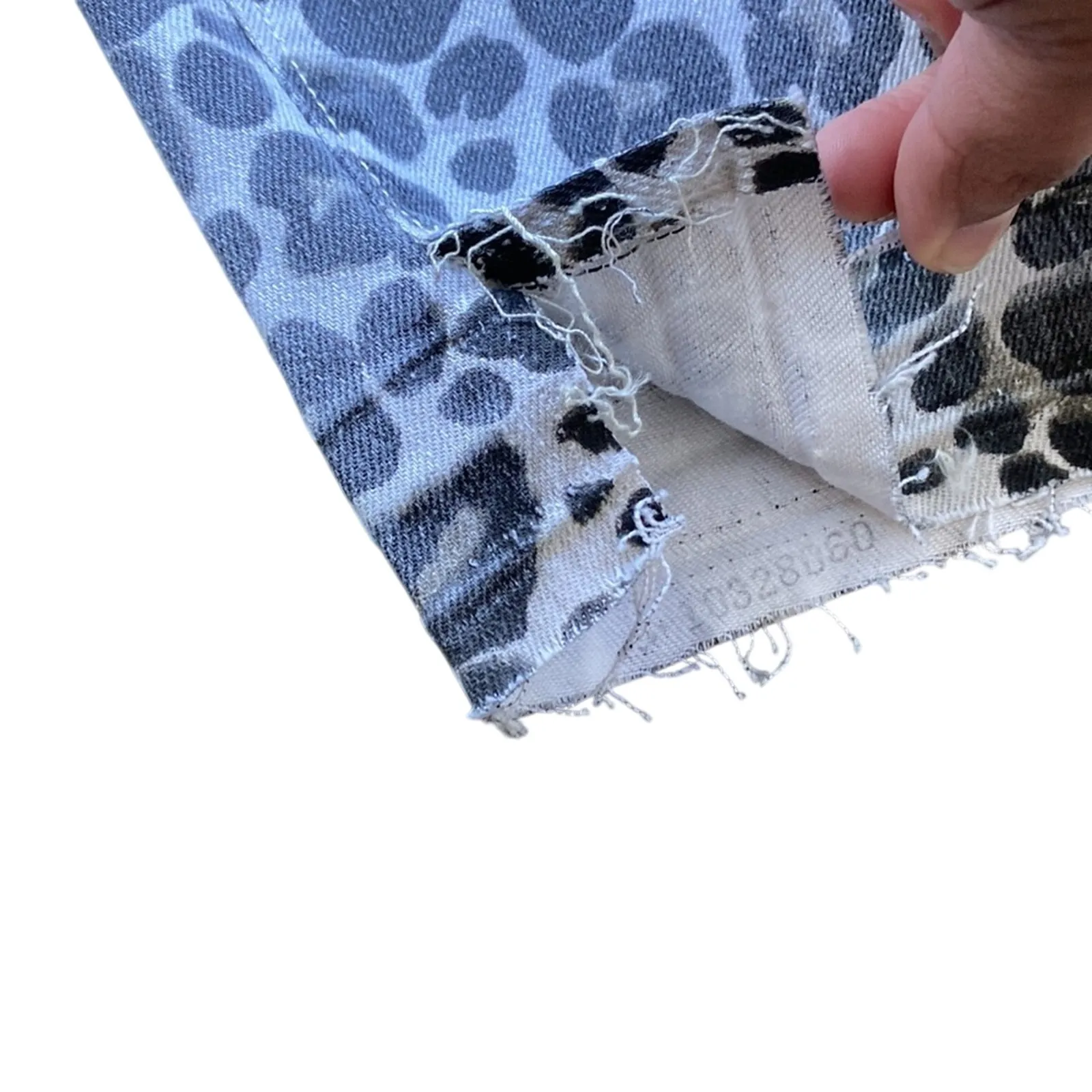 LOFT Skinny Jeans Womens Sz 28 Leopard Print Crop Safari Animal Print Jungle - Image 6