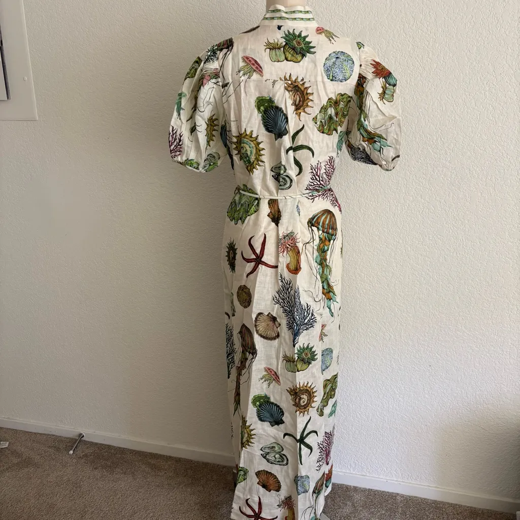 Alémais Multicolor Patterned Garment Green Size 6 - Image 9