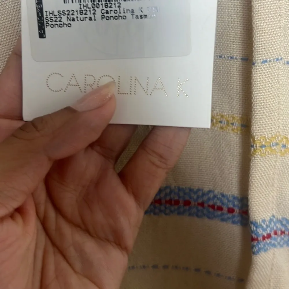 NWT Carolina K Tasmin Poncho Size M - Image 7