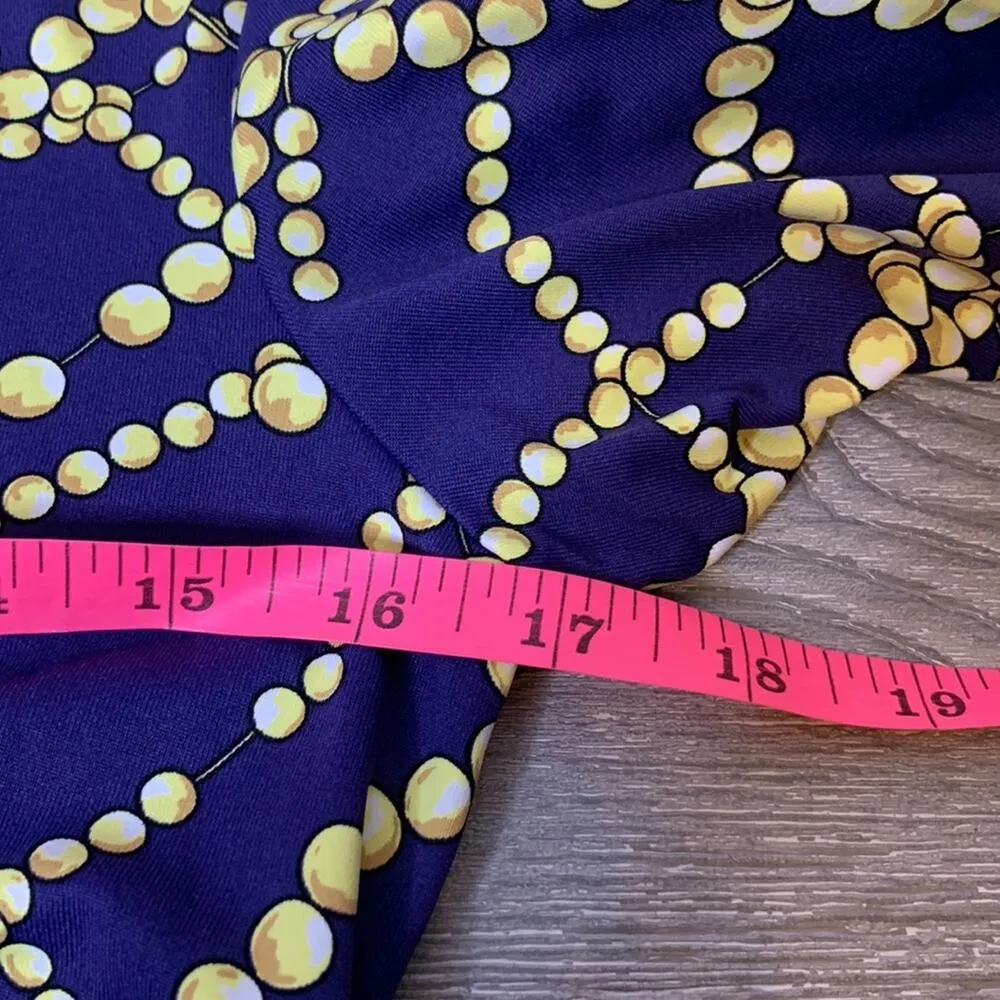 J. McLaughlin Catalina cloth printed faux wrap dress sz S - Image 4