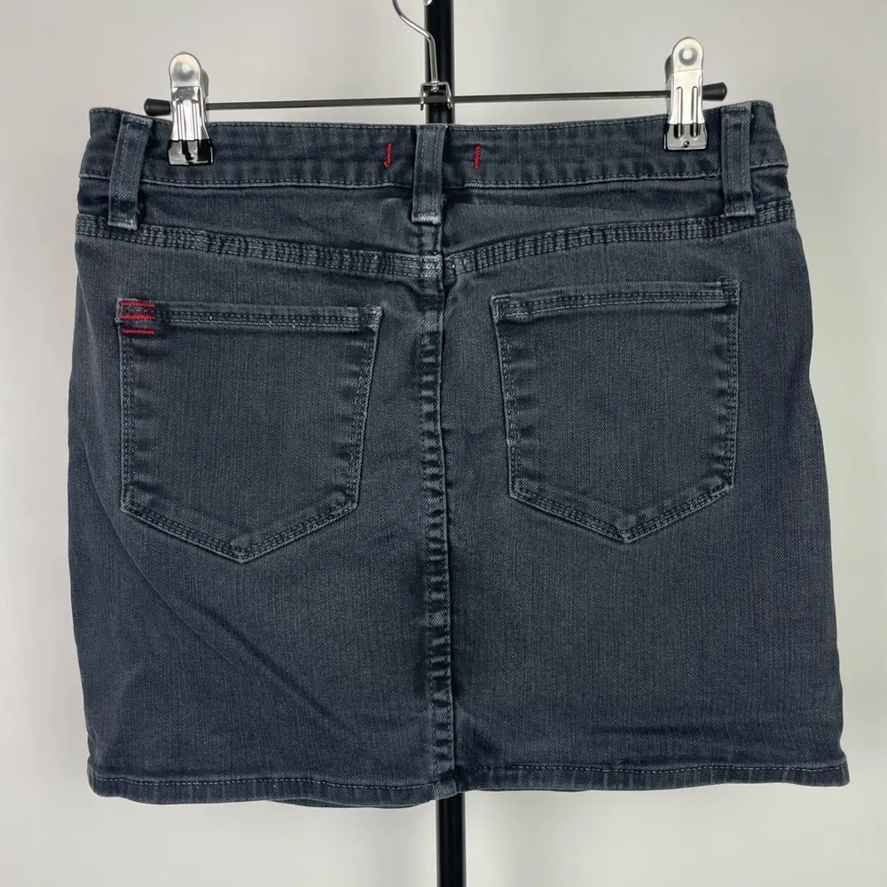 Urban Outfitters BDG‎ Washed Black Denim Mini Jean Skirt - Image 3