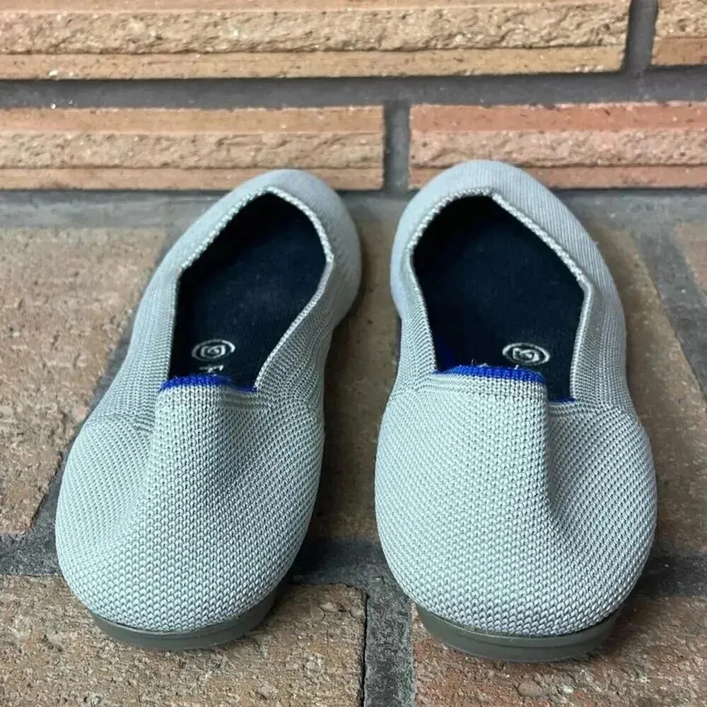 ROTHY’S Women’s Cream Color Loafer Shoes Size 7 - Image 6