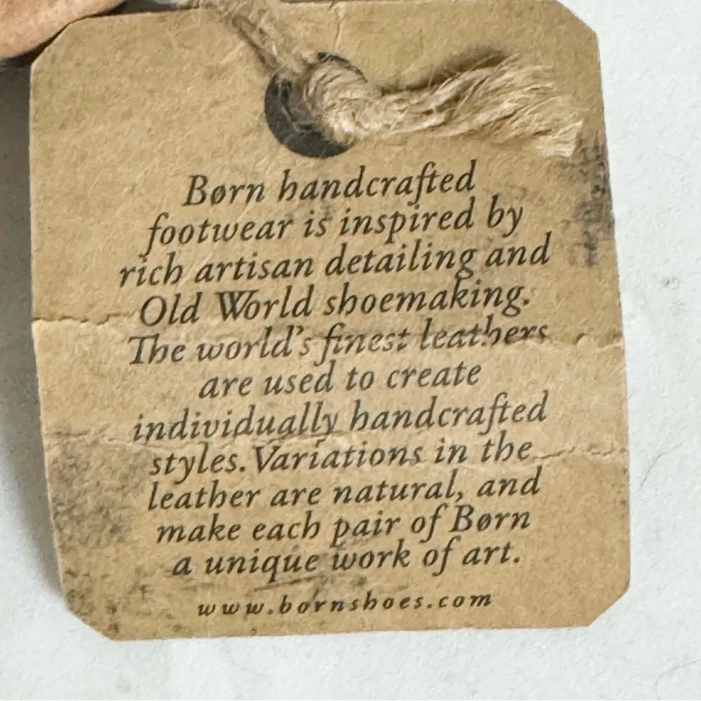 BORN Sebra Sling Bowe Nubuck Leather Mules Loafers Sandals Womens Gray Sz 6 NIB - Image 10