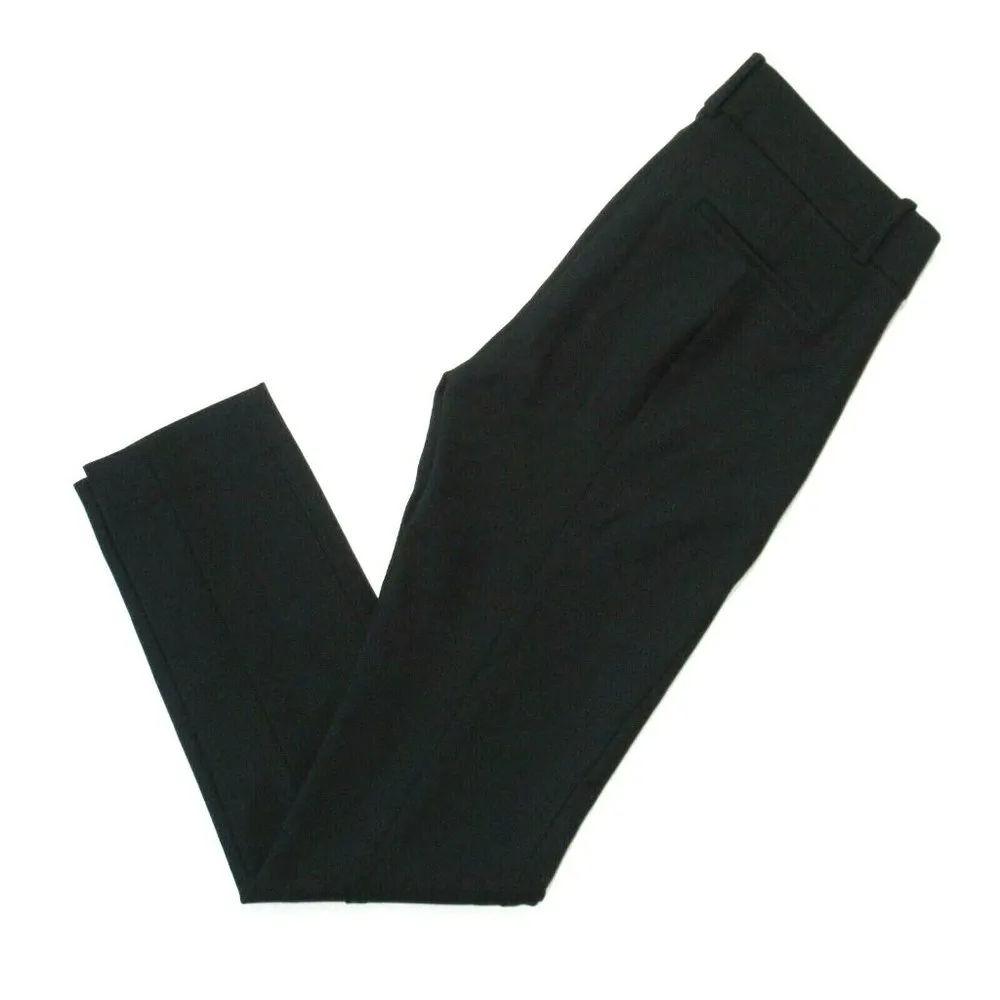 NWT J.Crew Full Length Cameron in Black Four Season Stretch Pants 0T - Image 5