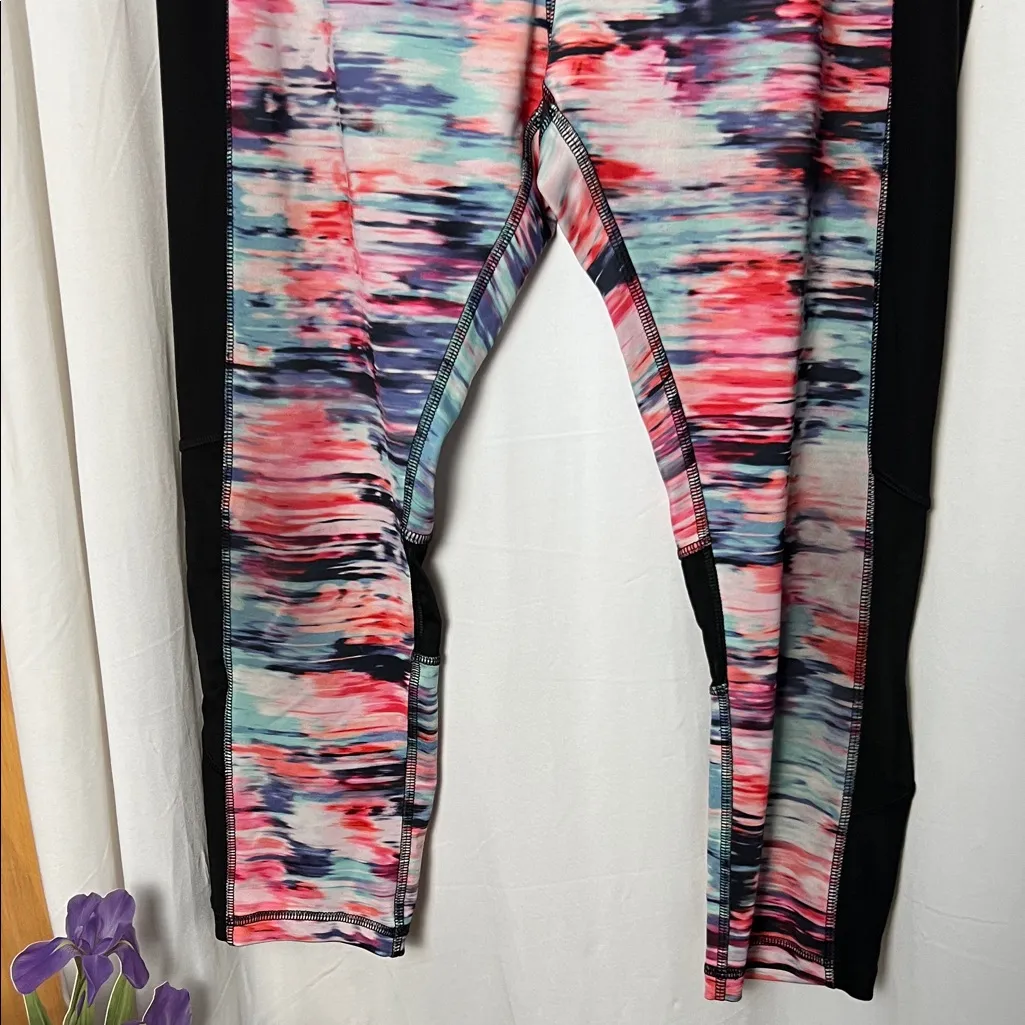 RBX Colorful High Waist Crop Leggings Size XL - Image 3