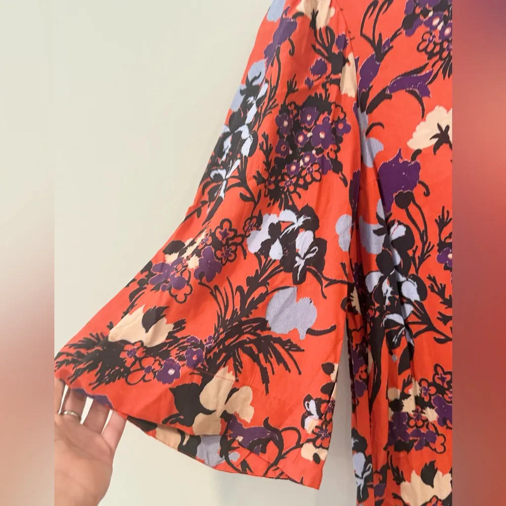 Anthropologie “Porridge” Angelique Maxi Dress in Red XS - Image 3