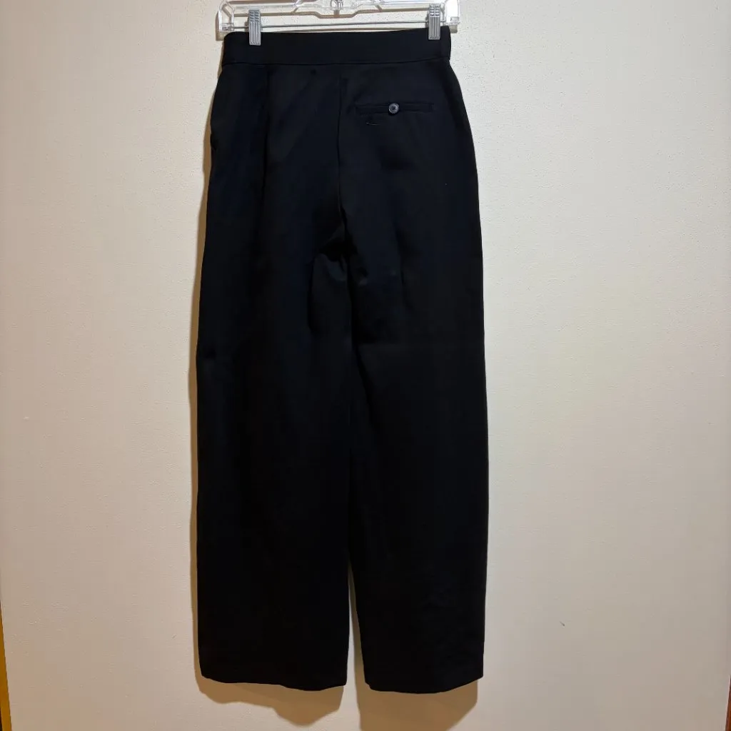 Spanx Perfect Pant Ponte Wide Leg Trousers Black - Image 6