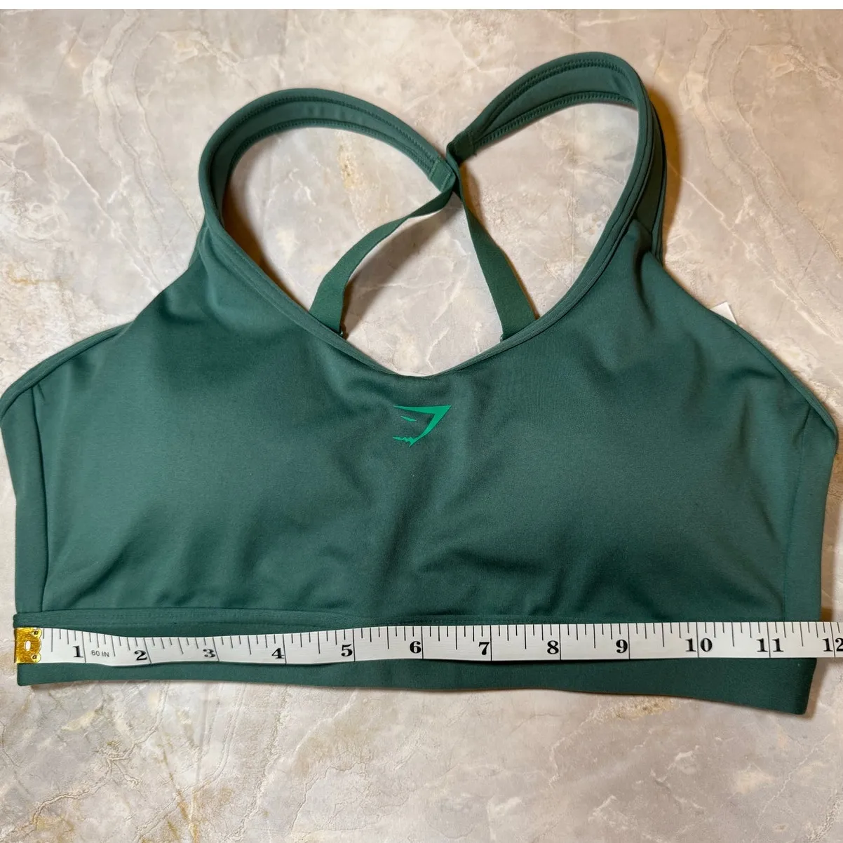 NWOT Womens Gymshark Sports Bra Green Size Small - Image 3