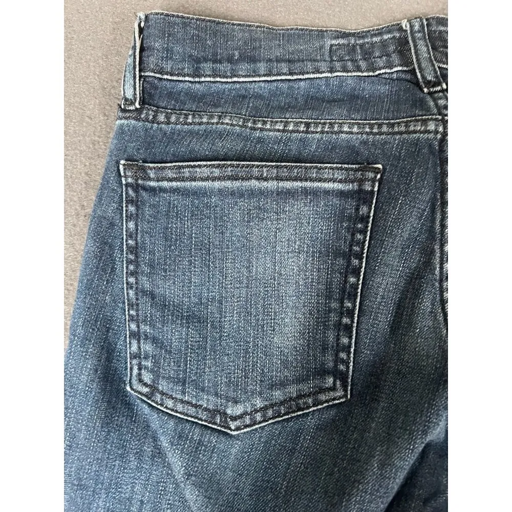 Escada Sport Womens 34 Bootcut Flare Denim Blue Jeans Pockets Flat Front - Image 9