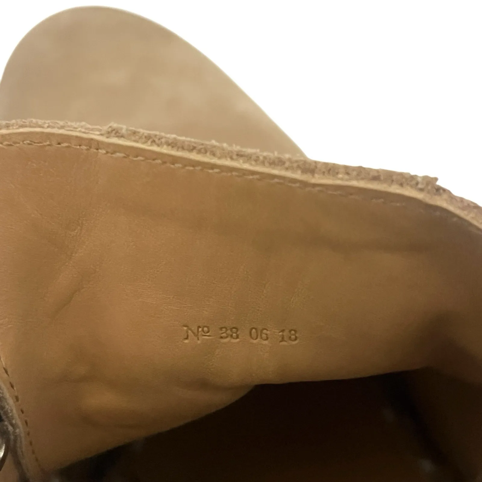 SezaneCameron lace-up boots Sz 7 brown leather Raphael Chunky Heel Outdoor Chic - Image 8