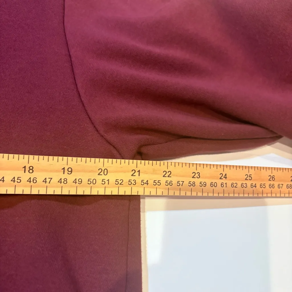 Beyond and lost NYC moon and star embroidery zip up hoodie size S Purple - Image 9