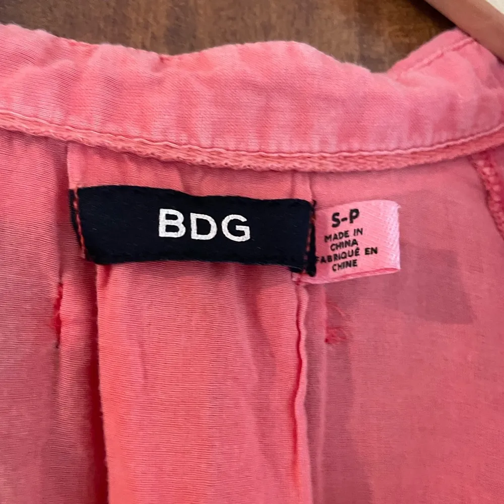 Orange/Red Oversized Shirt - Image 3