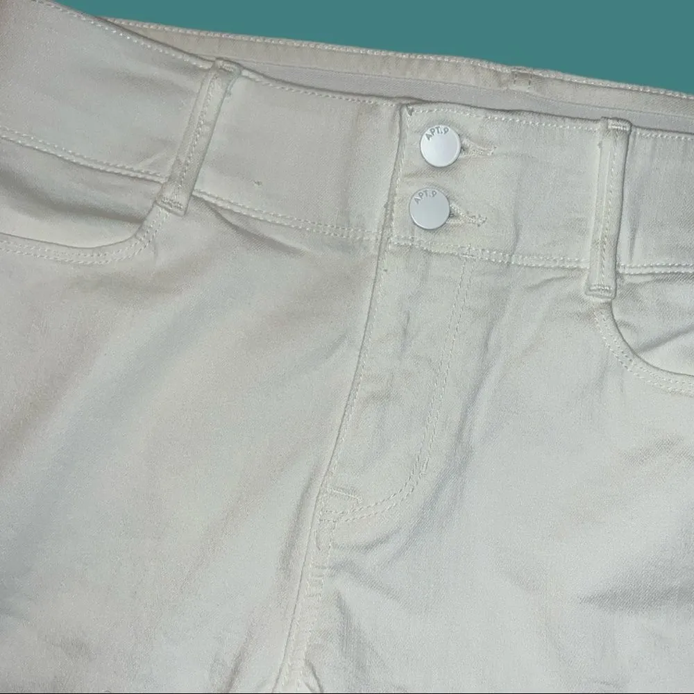 Apt. 9 NWT  crisp white stretchy pants! - Image 6