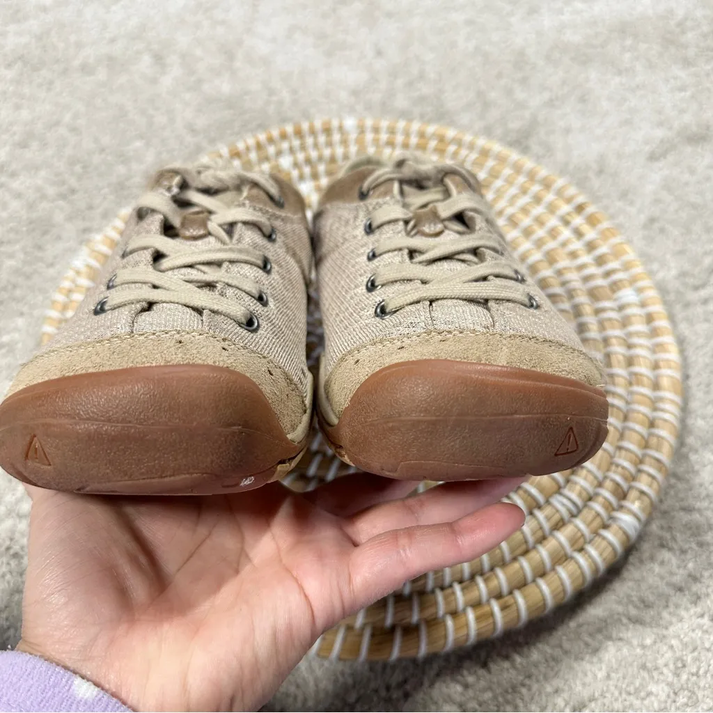 Keen Women’s Mercer Lace II CNX Shoes Comfort Trail Hiking in Brindle/Tan 9.5 - Image 10