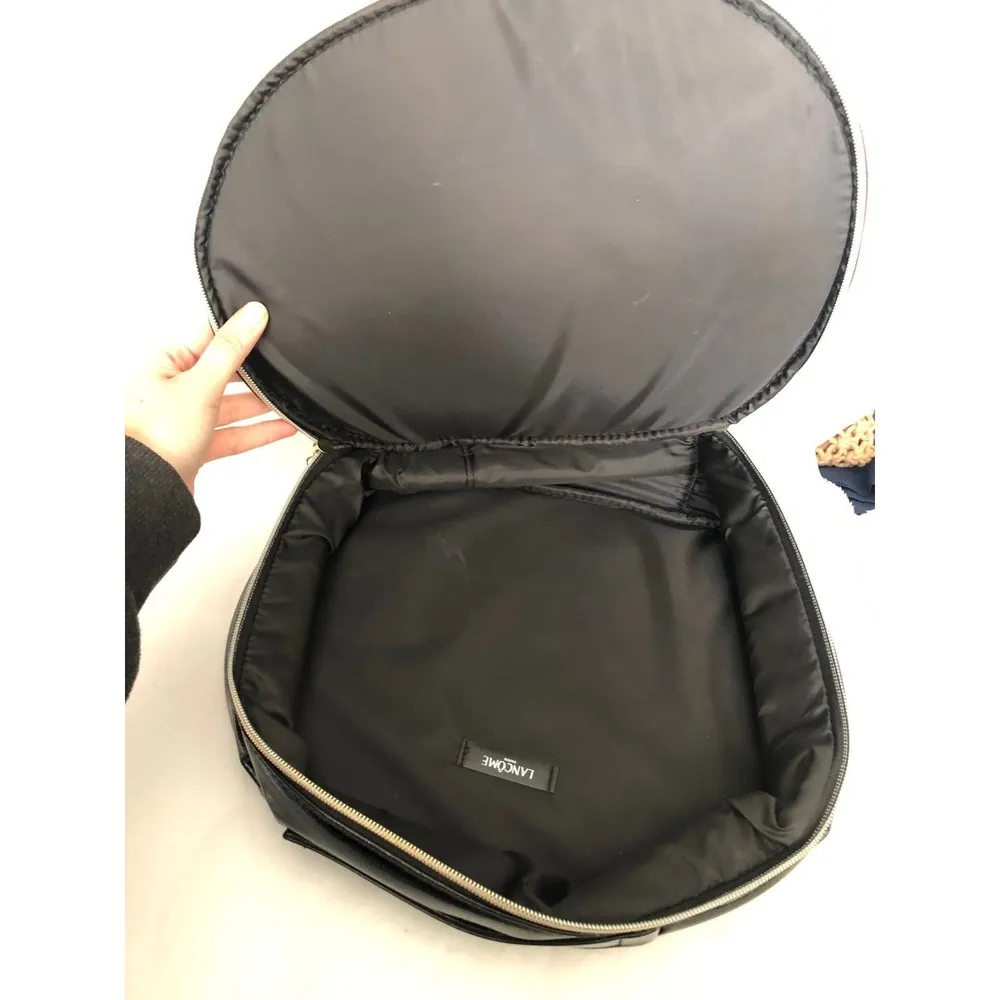 Lancome round cosmetic case Black - Image 2
