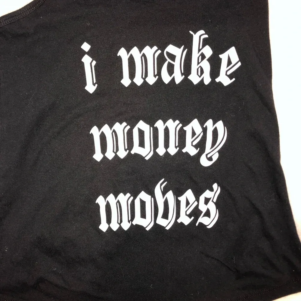 Medium graphic money moves hustle tank top - Image 2