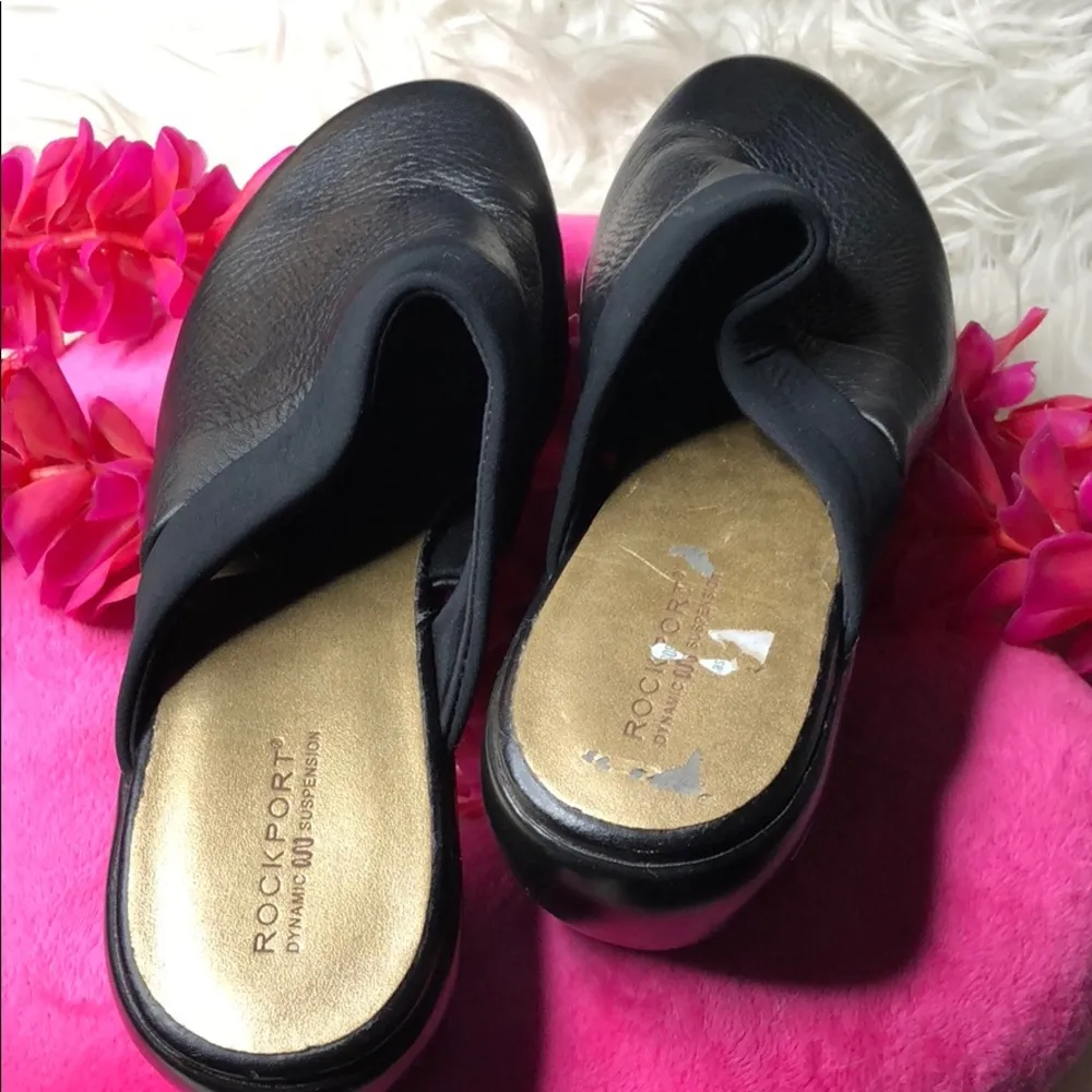 Rock Port Mules Black Size 8 - Image 3