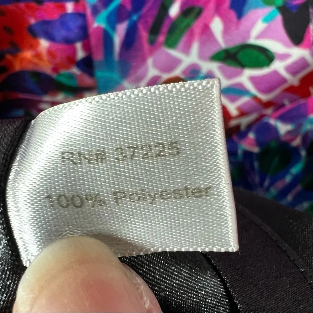 Boston Proper Womens Sheath Dress Vibrant Color Pattern Strappy Sweetheart Sz 10 - Image 12